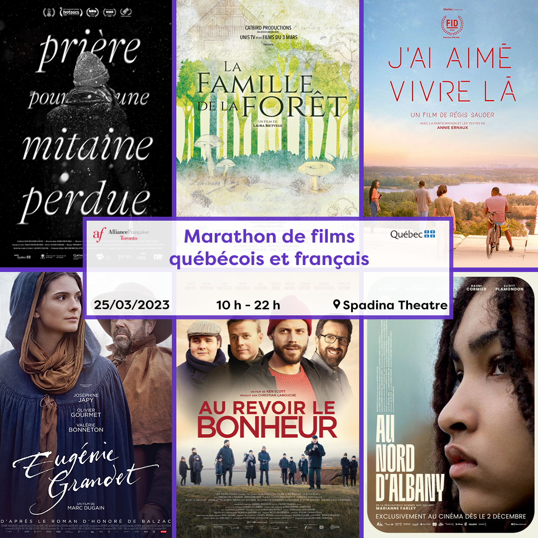 Marathon de films québécois et français